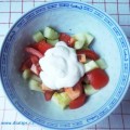 Zeleninový salát s jogurtem