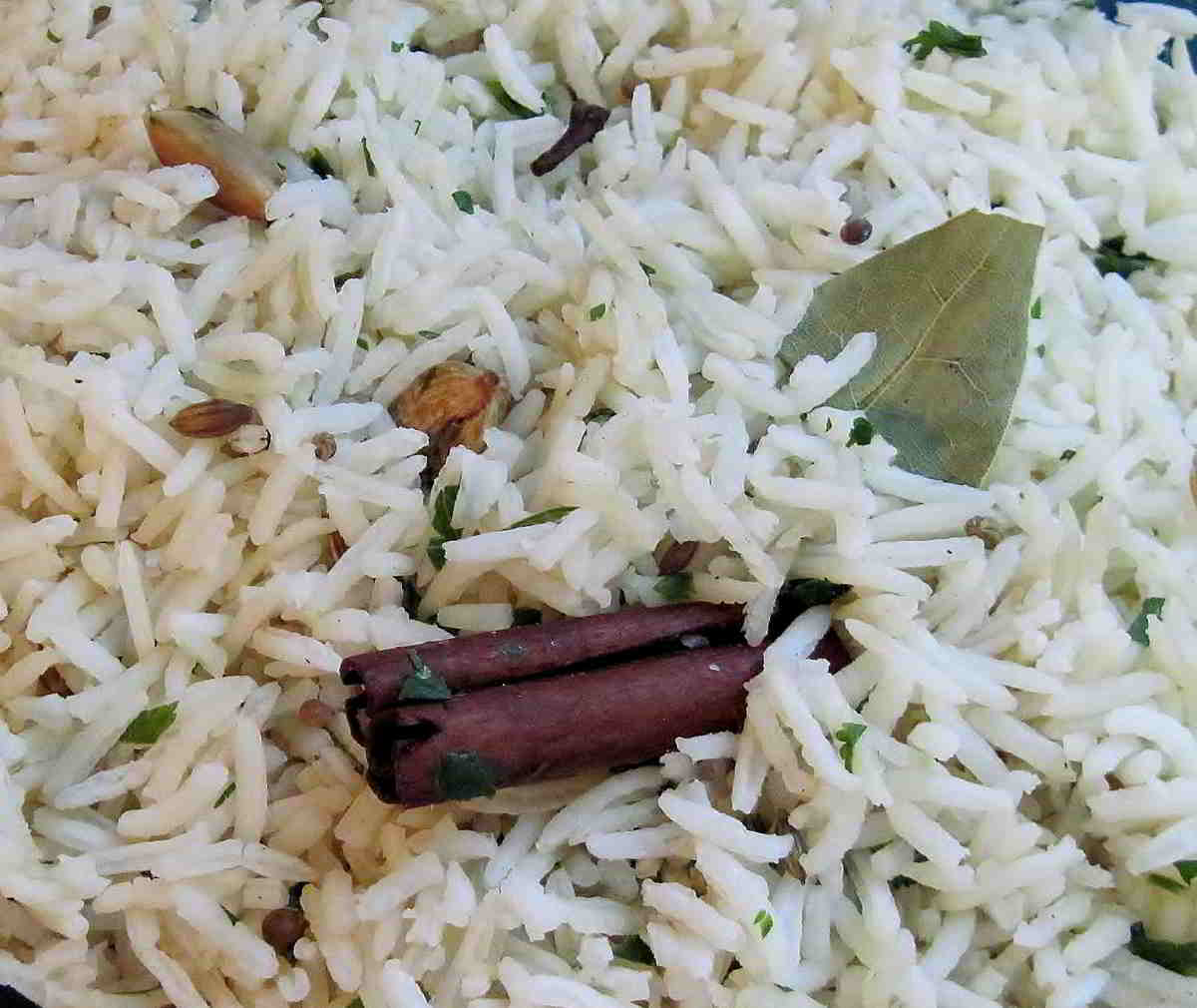 rýže basmati s kořením